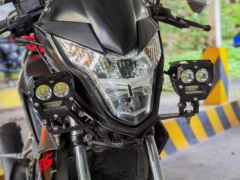 motorcycle fog light high low beam for night riding