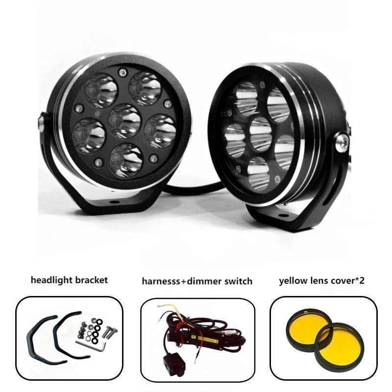 motorcycle fog light 110w ip68 waterproof fog driving light