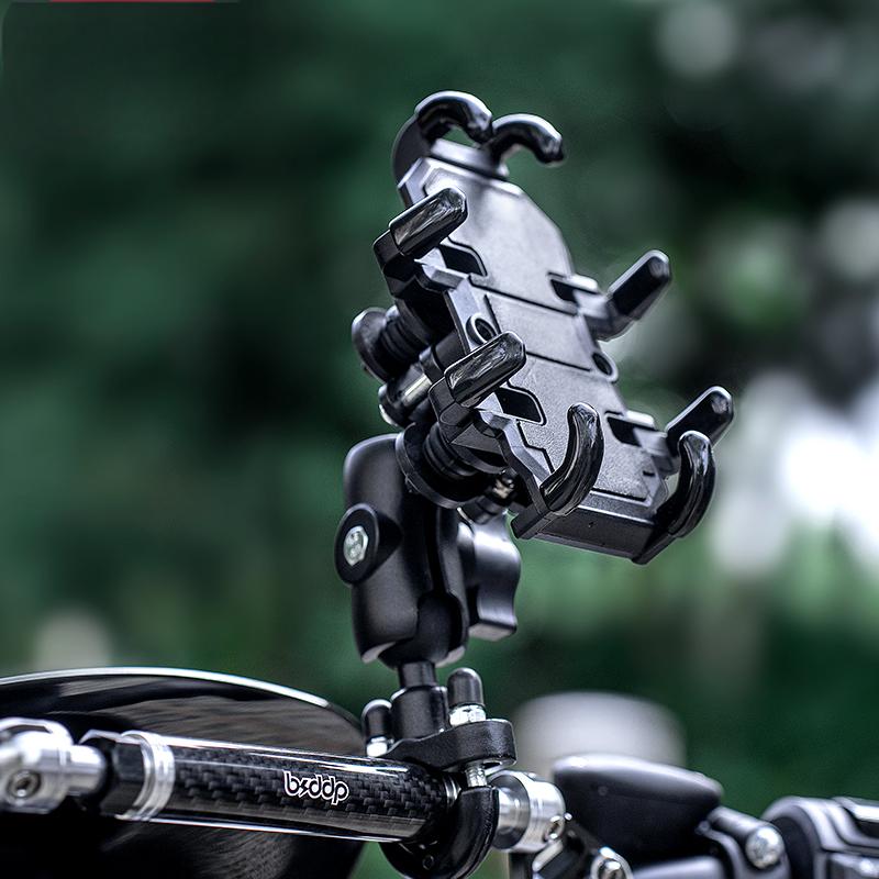 f0108 motorcycle phone holder for scooter and motorcycle Motorcycle Phone Holder Front View