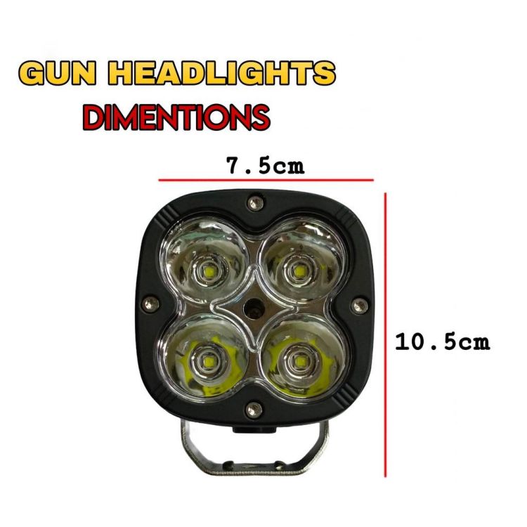 40w high lumen motorcycle led auxiliary driving light (5)