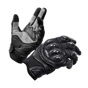ce motorcycle gloves black