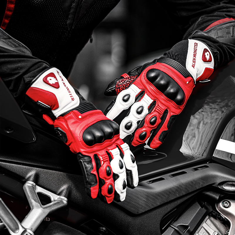 ce winter motorcycle gloves red ce winter motorcycle gloves red