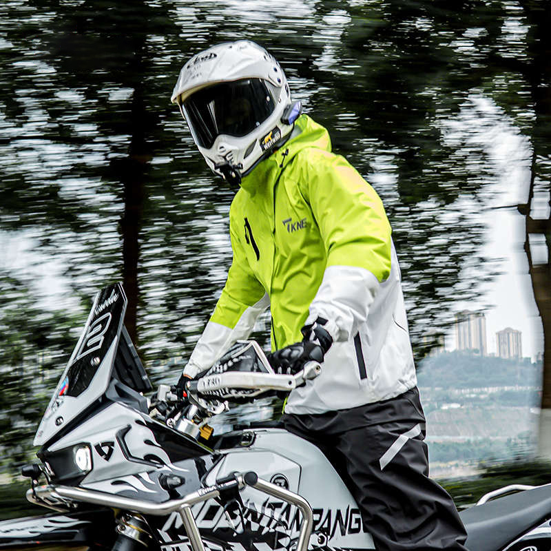 motorcycle waterproof raincoat set high visibility reflective riding suit motorcycle waterproof raincoat set high visibility reflective riding suit
