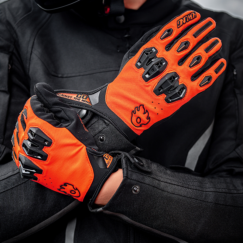 red breathable motorcycle gloves front red breathable motorcycle gloves front