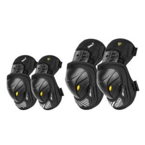 adjustable motorcycle knee elbow pads 1