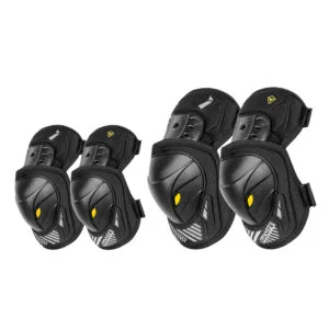 adjustable motorcycle knee elbow pads 1