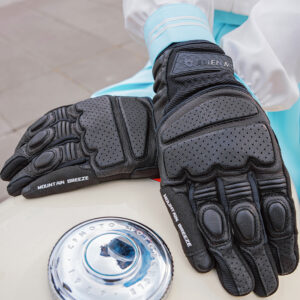 anti slip motorcycle gloves black