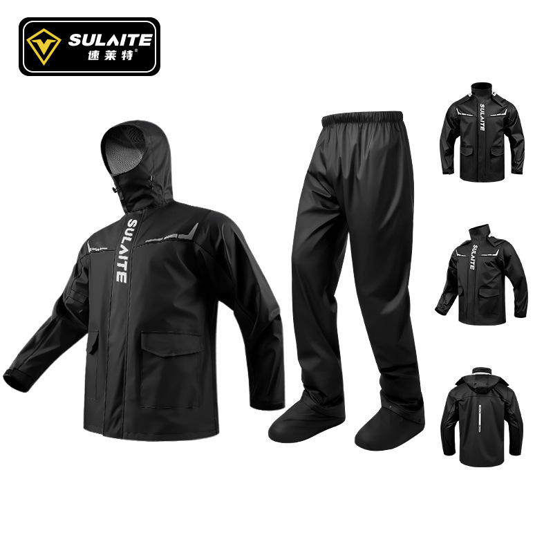 breathable motorcycle waterproof raincoat reflective riding suit breathable motorcycle waterproof raincoat reflective riding suit