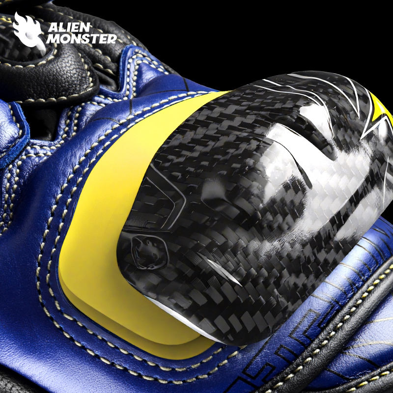 carbon fiber leather motorcycle gloves carbon fiber leather motorcycle gloves