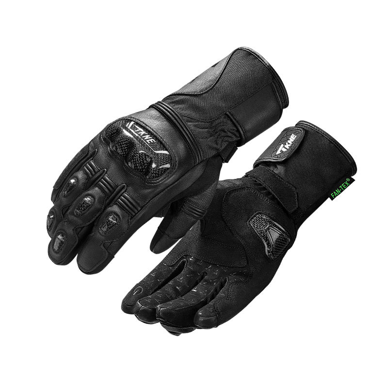 carbon fiber winter motorcycle gloves black carbon fiber winter motorcycle gloves black