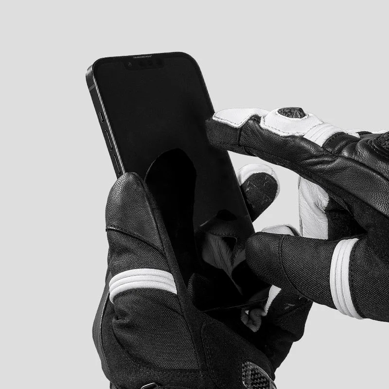 carbon fiber winter motorcycle gloves touchscreen