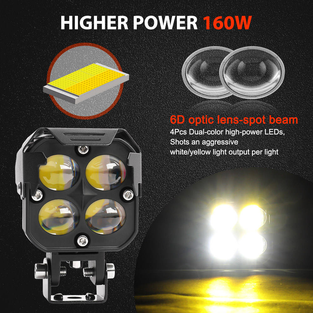 demon eye motorcycle auxiliary light high power