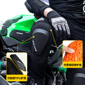 detachable tpu motorcycle knee elbow pads 2