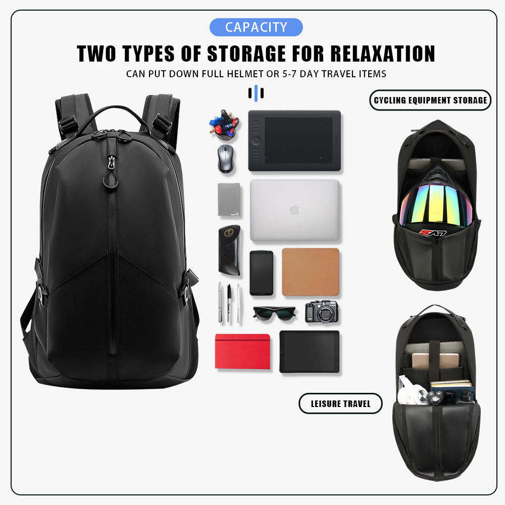 large capacity helmet bag | full face helmet storage bag