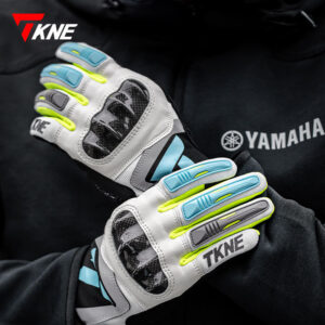 leather motorcycle racing gloves