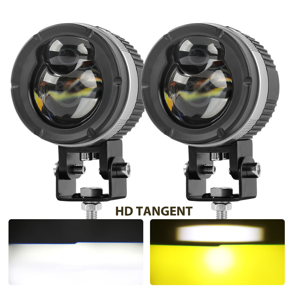 Bi-LED Motorcycle Auxiliary Light