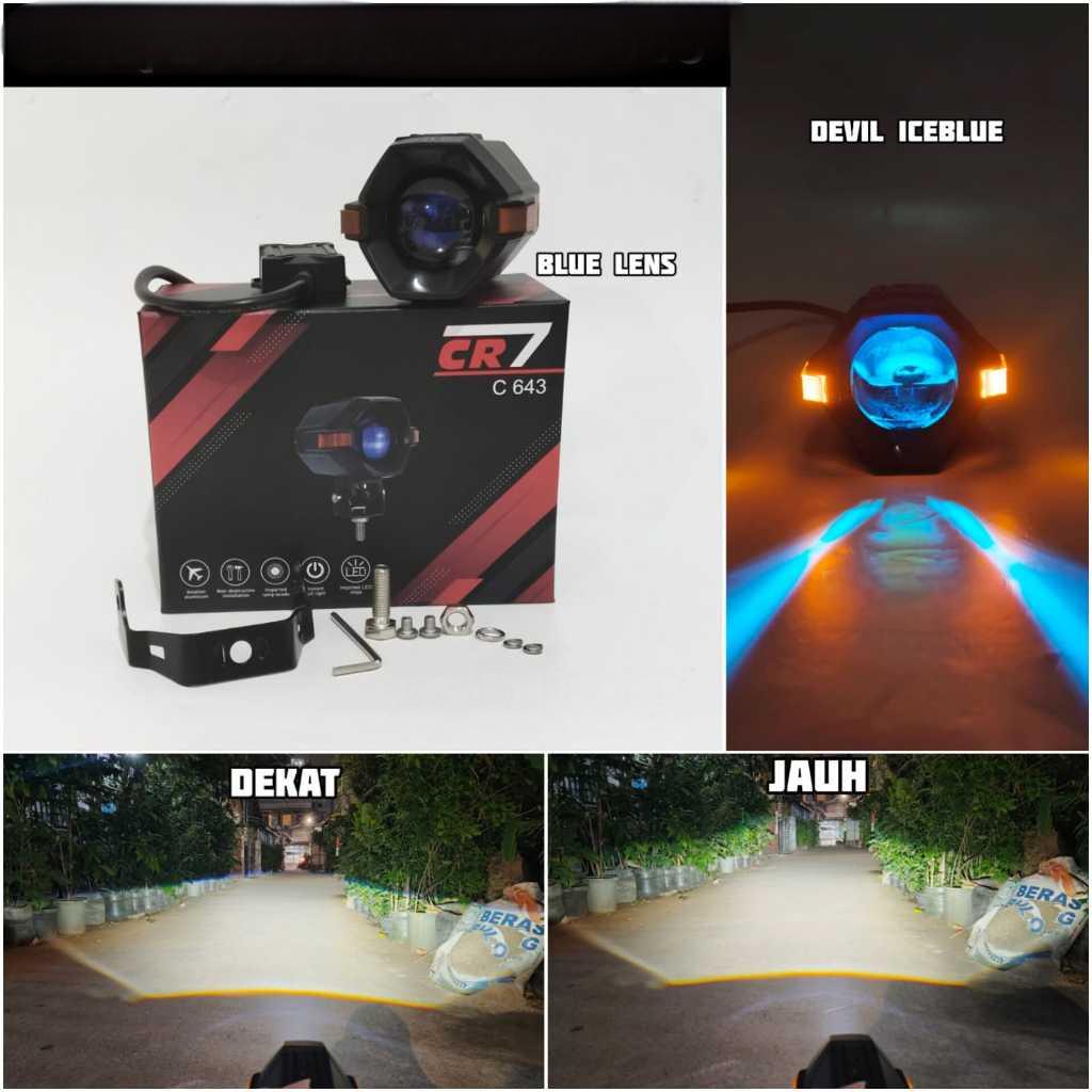motorcycle headlight upgrade led auxiliary light (3)