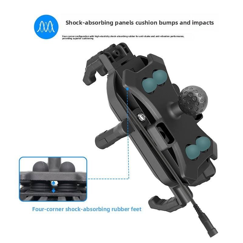 motorcycle phone holder with usb charger (3)