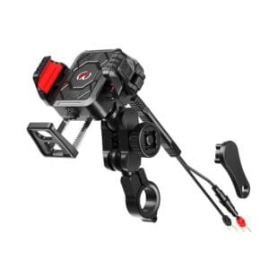 motorcycle phone mount with wireless charger 1
