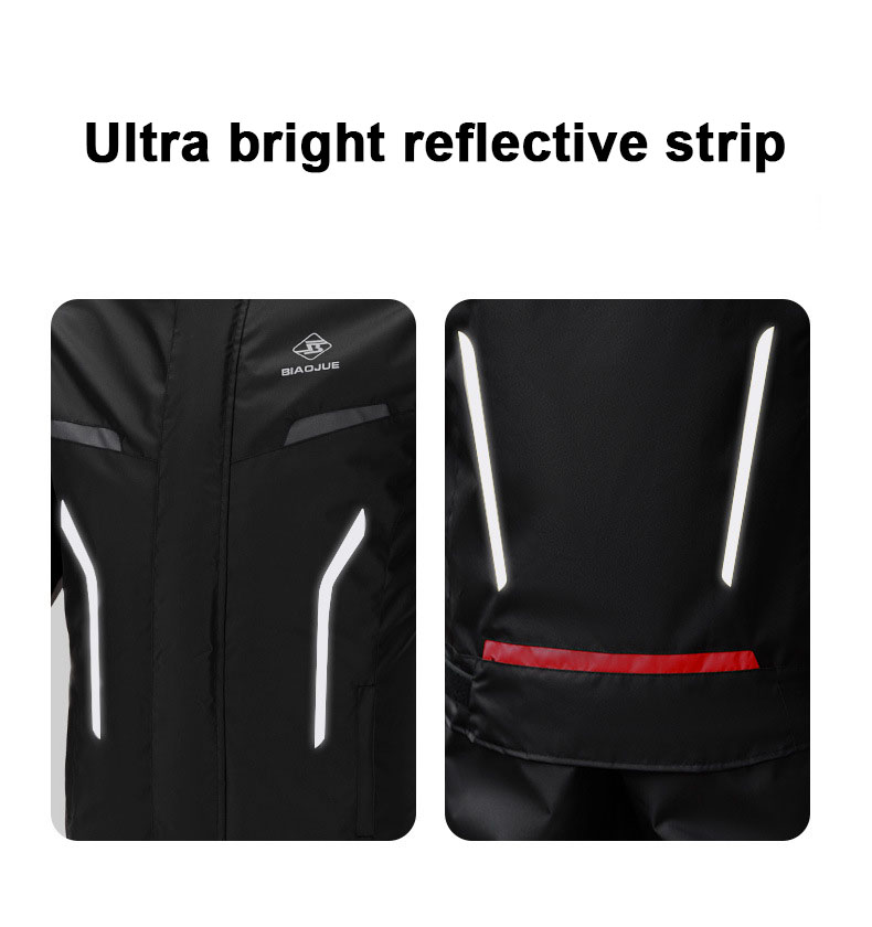 motorcycle rain jacket and pants set waterproof oxford rain suit for riding motorcycle rain jacket and pants set waterproof oxford rain suit for riding