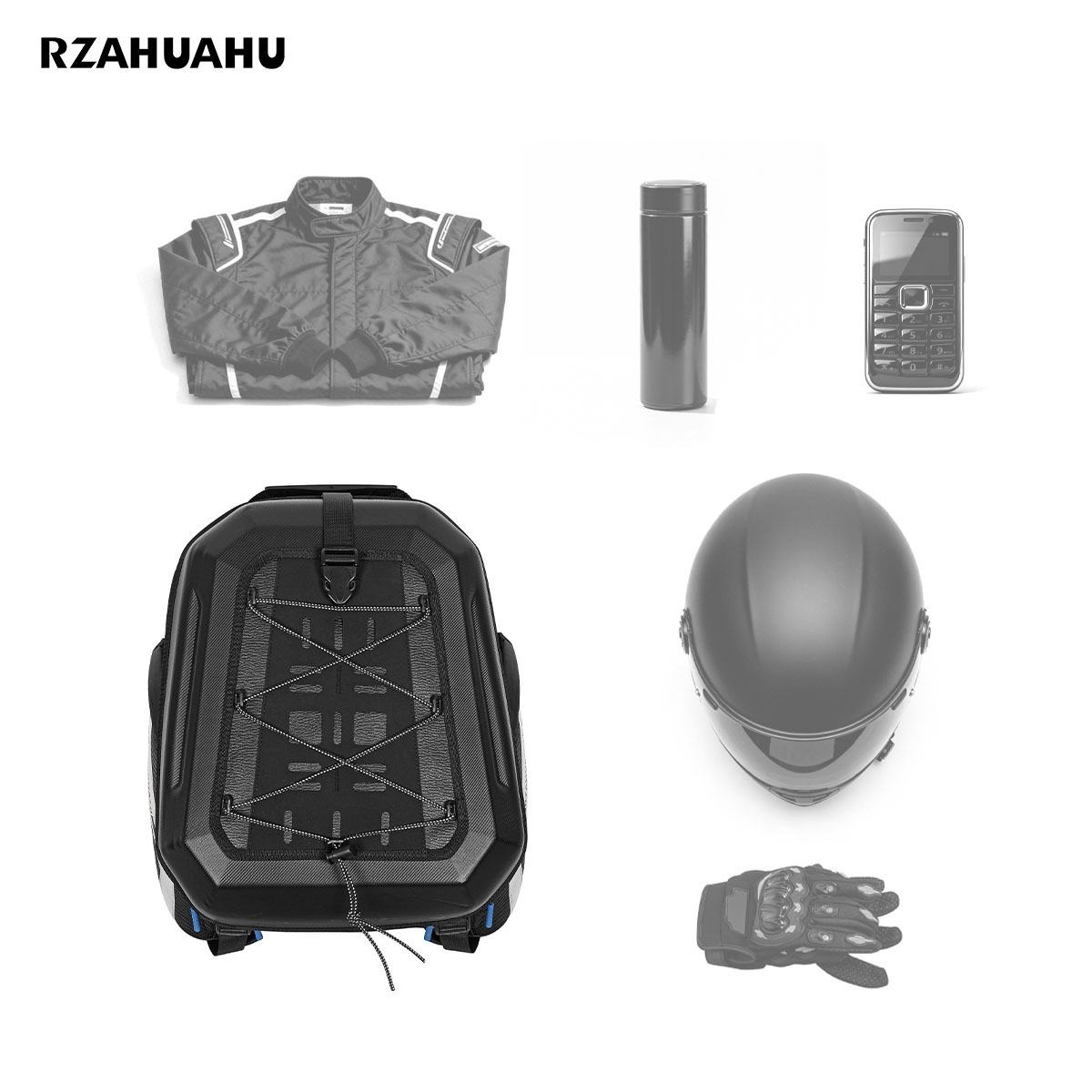 motorcycle seat tail bag mb 700 image 03