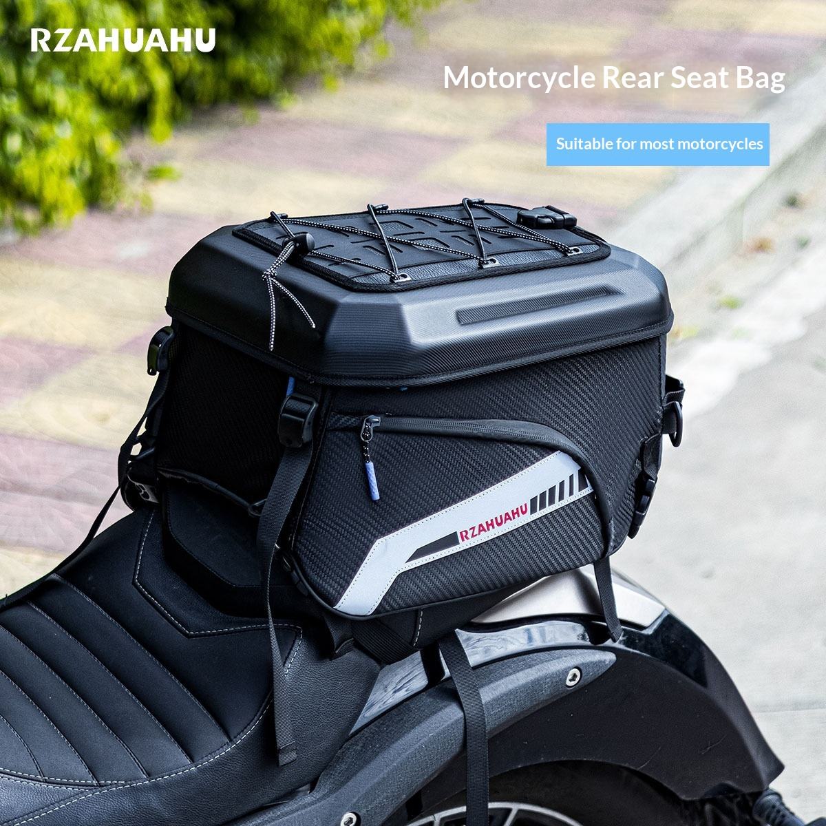 motorcycle seat tail bag mb 700 image 05