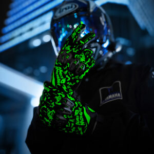 noctilucent motorcycle gloves effect