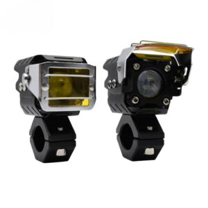 High low beam motorcycle auxiliary light