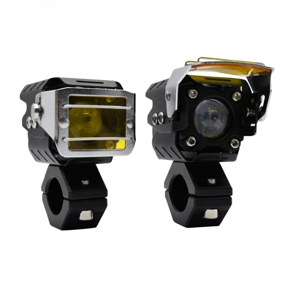 High low beam motorcycle auxiliary light