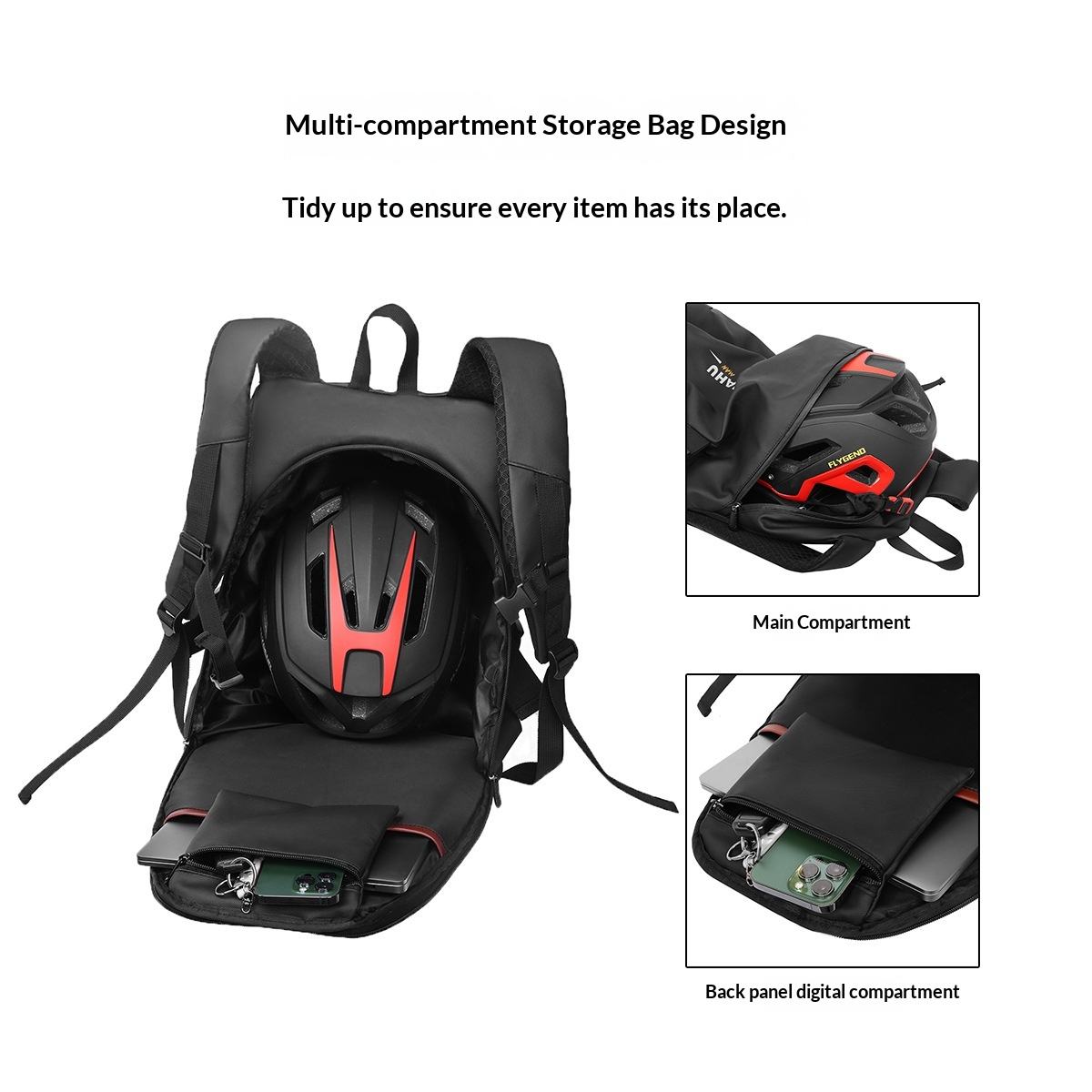 waterproof motorcycle helmet bag mb 1709 image 04