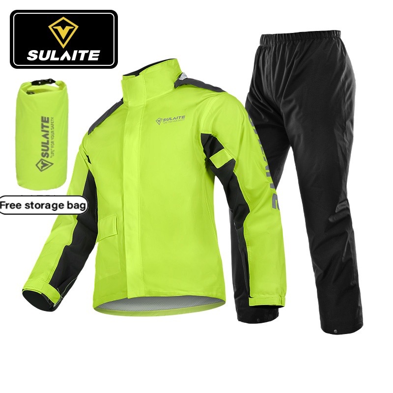 waterproof motorcycle rain suit green waterproof motorcycle rain suit green