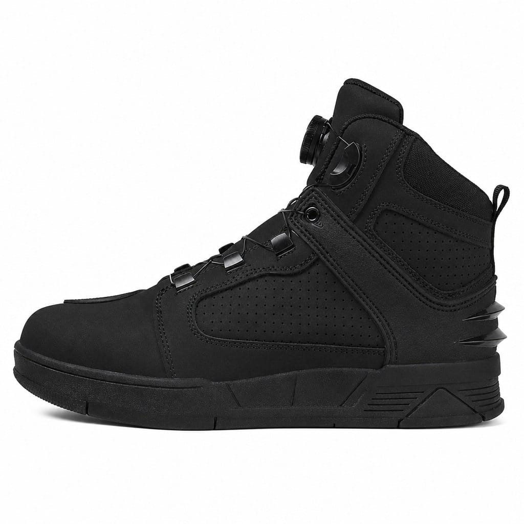 Motorcycle Riding Boots Breathable Lightweight Commuter Shoes - Image 5