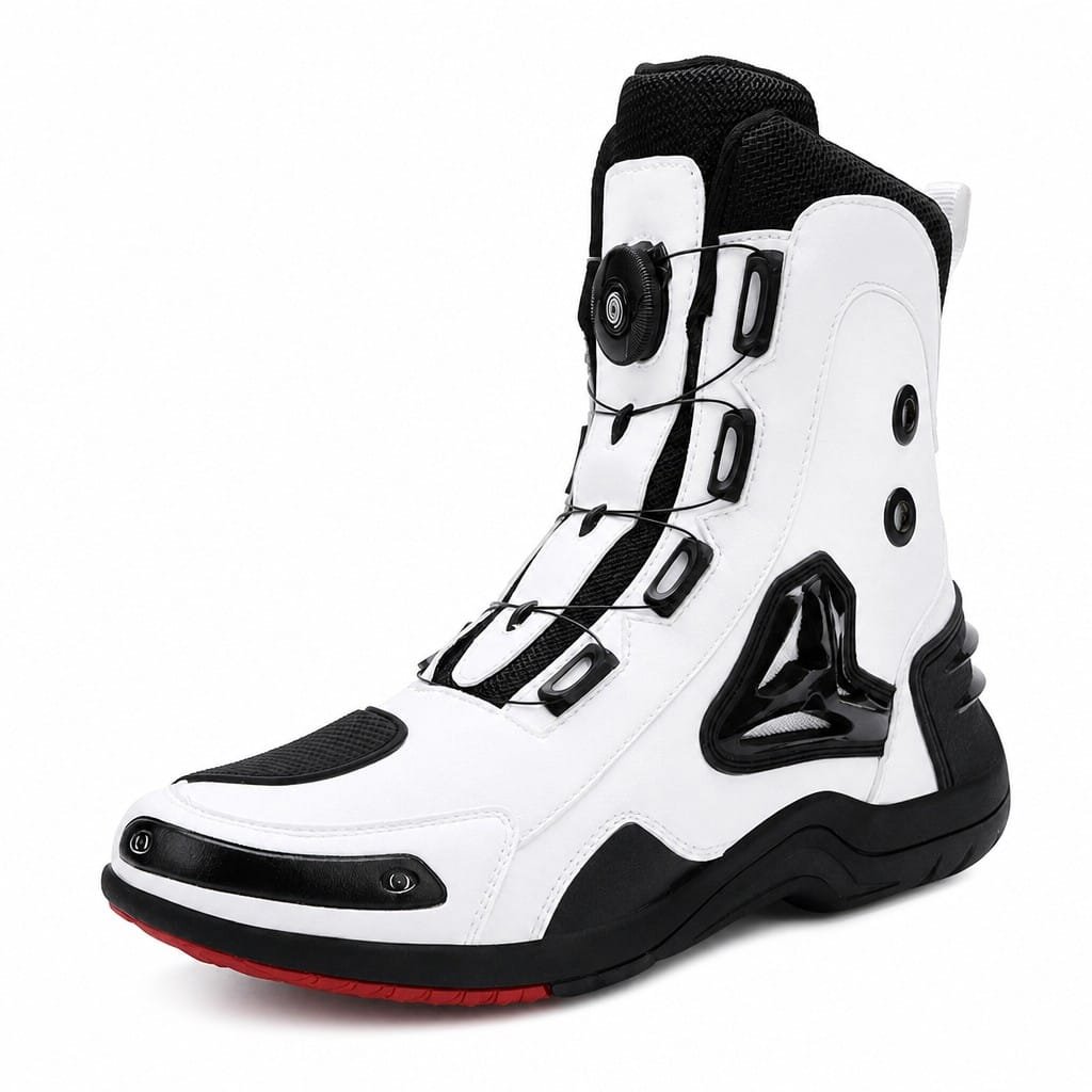 Motorcycle Riding Boots Waterproof Commuter Touring Shoes - Image 5
