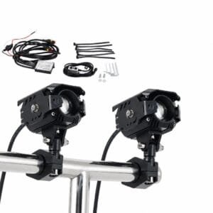 Motorcycle Fog Light 60W Dual Beam Waterproof LED Auxiliary Light