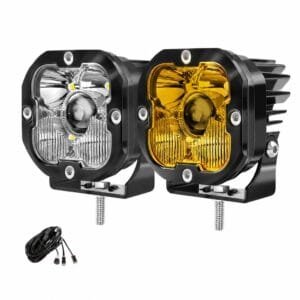 3 Inch Cube Fog Pod Lights 140W Off-Road LED Light Bar