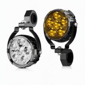 Motorcycle 6-Lens LED Spot Light100W IP67 With Strobe
