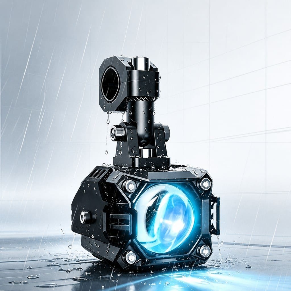Motorcycle Road Light 120W Dual Color High Low Beam Auxiliary Light - Image 3