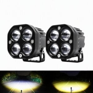 Dual Color Fog Ligh 3 Inch Clover LED Fog Lamp 4×4